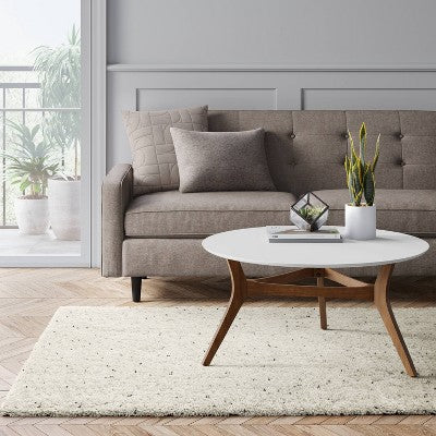  Salt/Pepper Shag Rug - Project 62