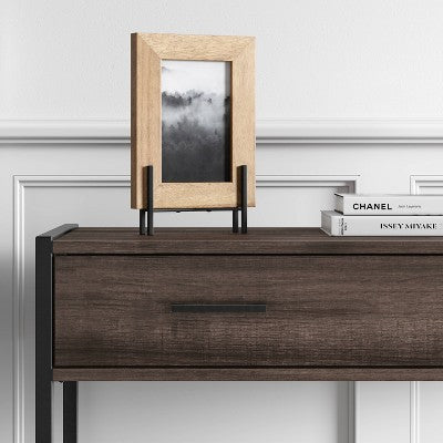  4" X 6" Natural Frame With Stand Brown - Project 62™