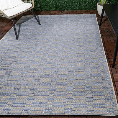  Offset Geo Outdoor Rug - Project 62™