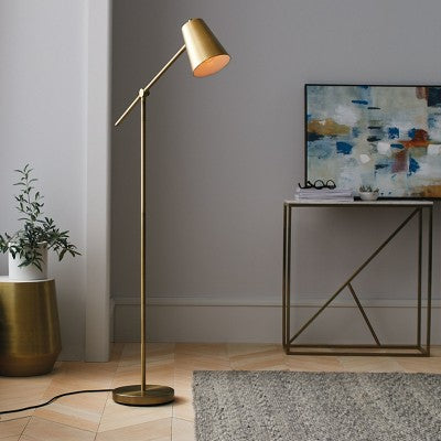  Cantilever Floor Lamp Brass - Project 62