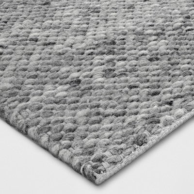  Chunky Knit Wool Woven Rug - Project 62