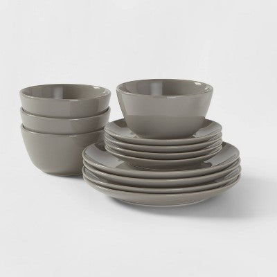  12pc Stoneware Avesta Dinnerware Set - Threshold™