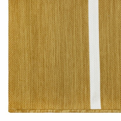  5' X 7' Outdoor Rug Broken Stripe Mustard - Project 62™