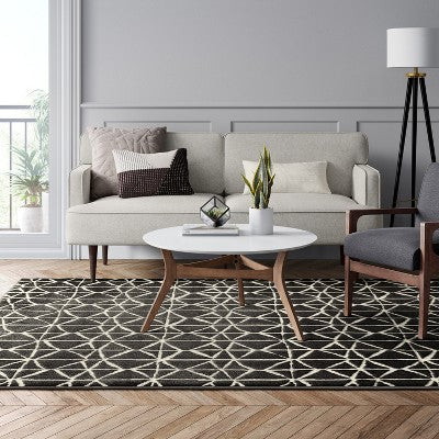  Reflections Gridwork Woven Area Rug - Project 62™