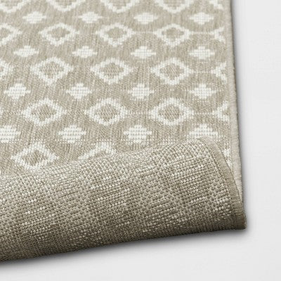  Geo Diamond Indoor/Outdoor Rug Natural - Project 62™