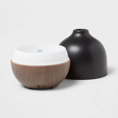  300ml Woodgrain Diffuser With Black Top - Project 62™