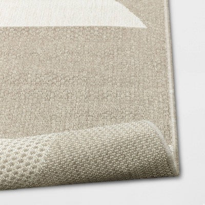  Grace Geo Circle Indoor/Outdoor Rug - Tan - Project 62™