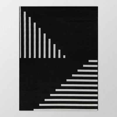  Geo Grace Indoor/Outdoor Rug - Black/White - Project 62™