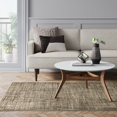  Woven Gridlines With Thin Stripe Rug - Project 62