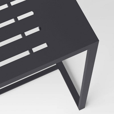  Henning Bar Height Rectangle Patio Table - Black - Project 62™