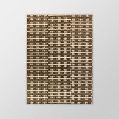  Shifted Geo Stripe Outdoor Rug Tan - Project 62™