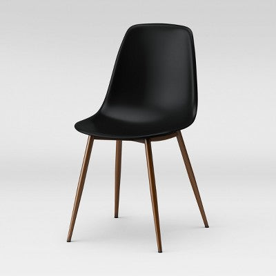  2pk Copley Armless Dining Chairs Black - Project 62™